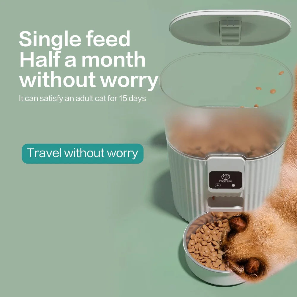 Smart WiFi Pet Feeder | Remote Automatic Dispenser