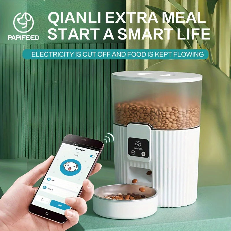 Smart WiFi Pet Feeder | Remote Automatic Dispenser