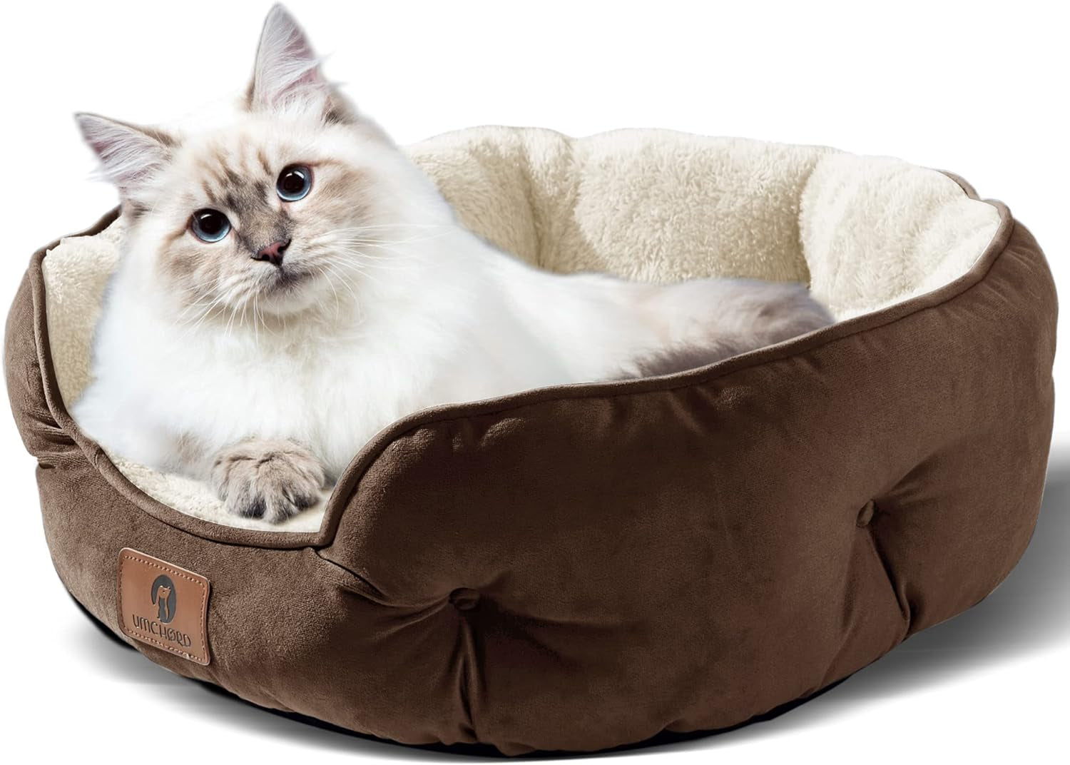 Comfort Pet Bed for Puppies & Kittens | 20" Cat & Small Dog Bed